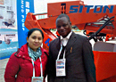 African agent took part in local Mining Expo.