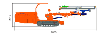 DT2-35 حفارة الجنزير الأفقي